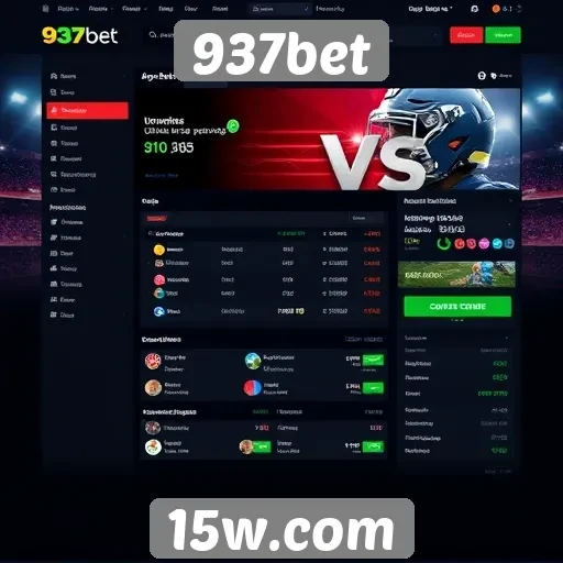 Experiência do usuário na navegação do site 937bet